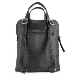 EL POTRO: MOCHILA BOLSO DE LONA Y PIEL  1712-INSIGNIA