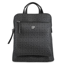 EL POTRO: MOCHILA BOLSO DE LONA Y PIEL  1712-INSIGNIA