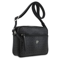 EL POTRO: BOLSO BANDOLERA MUJER EN LONA/PIEL 1704-INSIGNIA