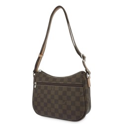 El Potro: Bolso bandolera mediano mujer 1241-CHESS-MARRON