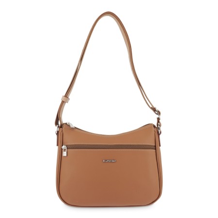 EL POTRO: BOLSO BANDOLERA MEDIANO 1241-ANGULA-CUERO