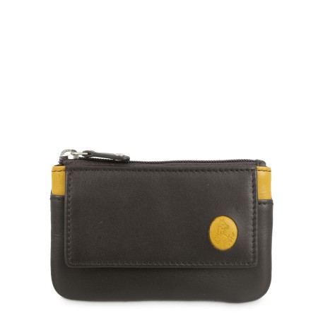 EL POTRO: MONEDERO/LLAVERO CON CREMALLERA Y SOLAPA 609-TRIBECA
