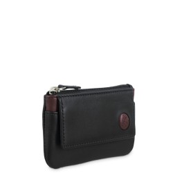 EL POTRO: MONEDERO/LLAVERO CON CREMALLERA Y SOLAPA 609-TRIBECA