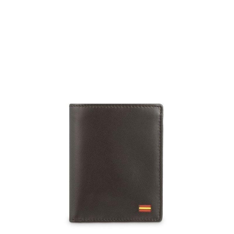 EL POTRO: CARTERA TARJETERO CON BILLETERA DE HOMBRE EN PIEL VACUNO 553-NACIÓN