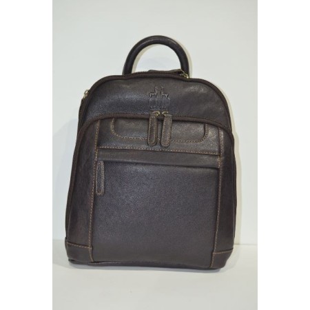 Mochila de piel de Ubrique.