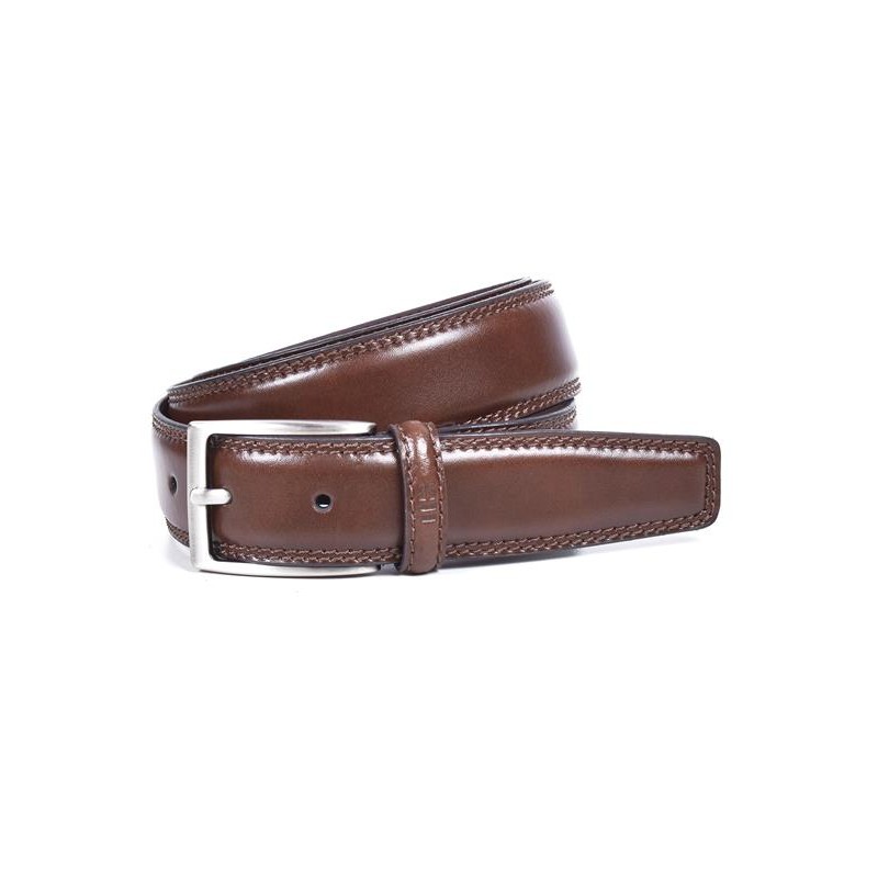 MIGUEL BELLIDO: CINTURÓN VESTIR HOMBRE 265-32-MARRÓN