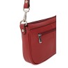 HEXÁGONA: Bolso mujer de piel pequeño 462348-ROJO