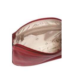 HEXÁGONA: Bolso mujer de piel pequeño 462348-ROJO