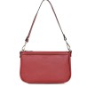 HEXÁGONA: Bolso mujer de piel pequeño 462348-ROJO