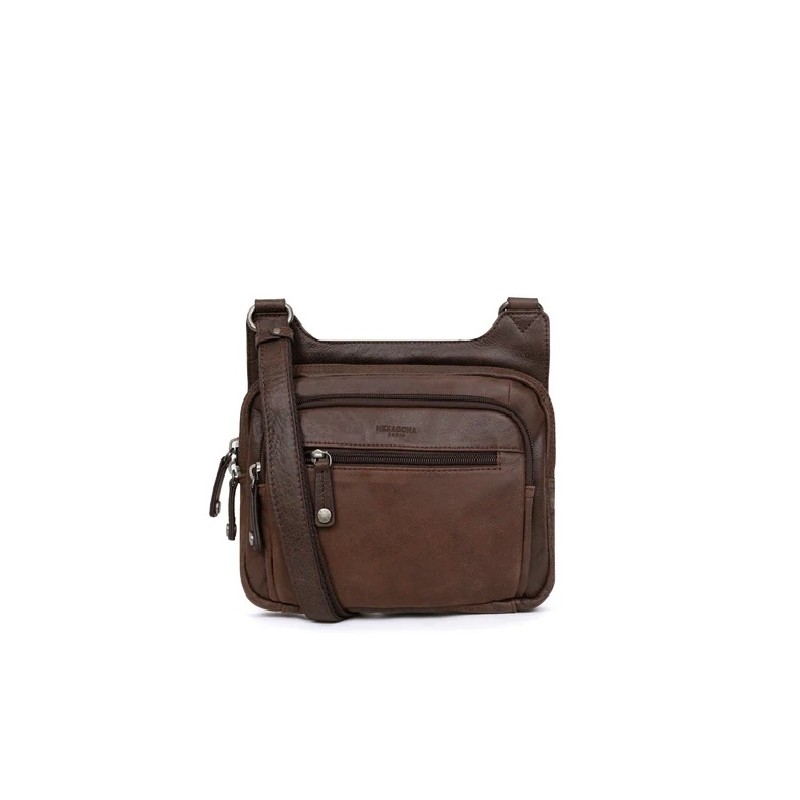 HEXÁGONA: BOLSO DE HOMBRE HORIZONTAL DE 24 cm. 662878