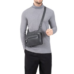 HEXÁGONA: BOLSO DE HOMBRE HORIZONTAL DE 24 cm. 662878