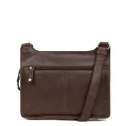 HEXÁGONA: BOLSO DE HOMBRE HORIZONTAL DE 29cm. 663085