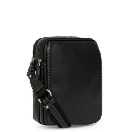 HEXÁGONA: BOLSO DE PIEL DE HOMBRE DE 20.5 cm. 463956