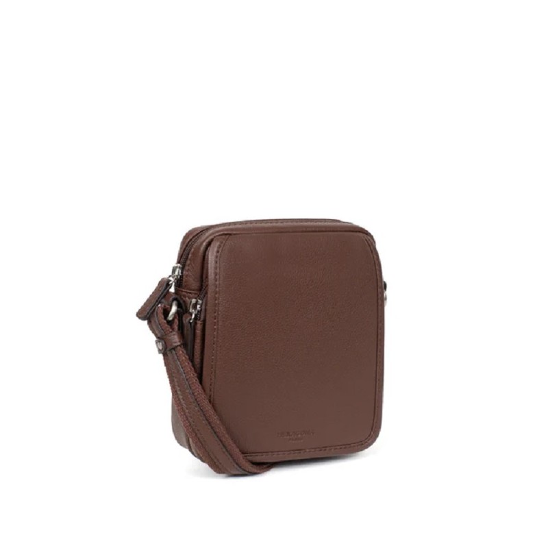 HEXAGONA: Bolso bandolera de hombre en piel vacuno 469613