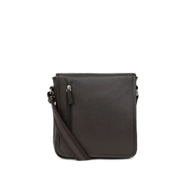 HEXÁGONA: BOLSO DE HOMBRE BANDOLERA EN PIEL DE 23 cm. 461326