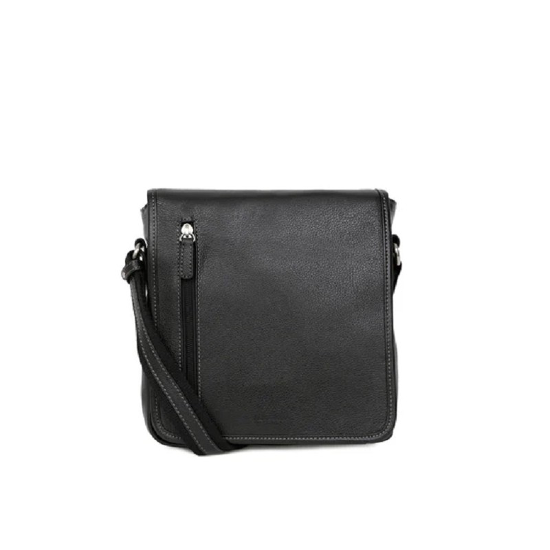HEXÁGONA: BOLSO DE HOMBRE BANDOLERA EN PIEL DE 23 cm. 461326