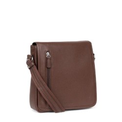 HEXÁGONA: BOLSO DE HOMBRE BANDOLERA EN PIEL DE 23 cm. 461326