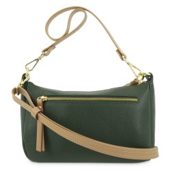 EL POTRO: BOLSO PEQUEÑO DE MUJER EN PIEL VACUNO 1516-OASIS-VERDE