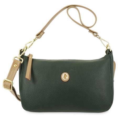 EL POTRO: BOLSO PEQUEÑO DE MUJER EN PIEL VACUNO 1516-OASIS-VERDE