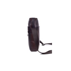 MIGUEL BELLIDO: BANDOLERA DE HOMBRE EN PIEL VACUNO 8103-BUDAPEST-MARRON