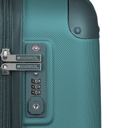 GABOL: MALETA GRANDE EXPANDIBLE ABS 4R 123447 BALANCE XP TURQUESA