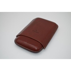 R.D. GÓMEZ: PURERA DE PIEL HECHA EN UBRIQUE PARA 4 PUROS