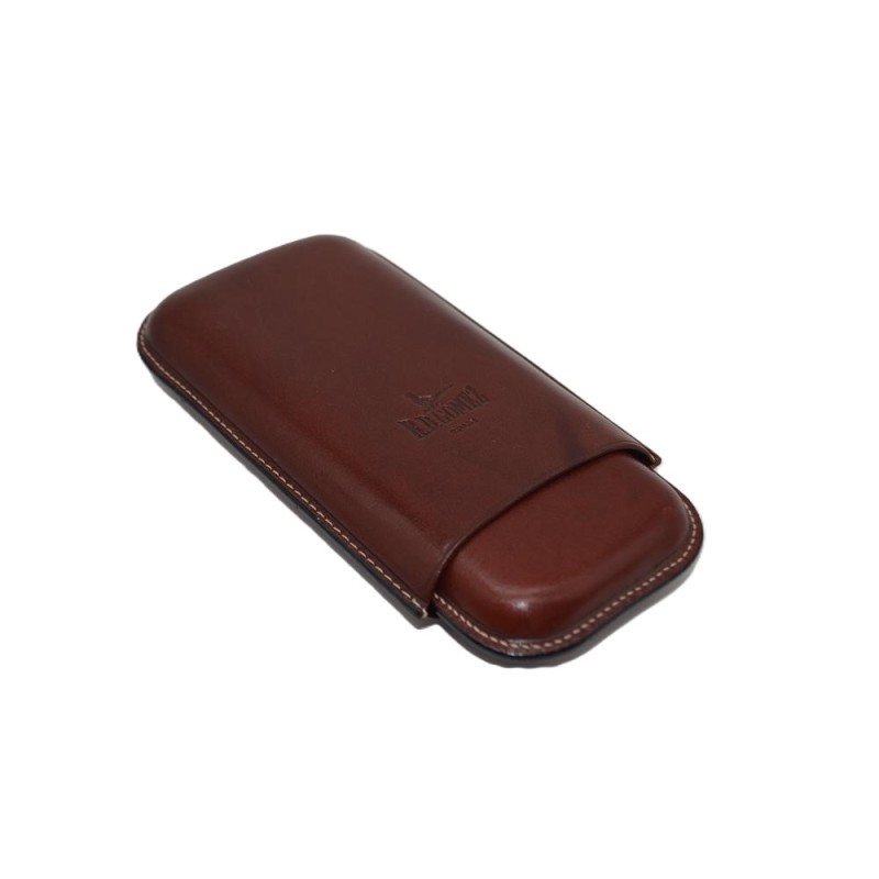 R.D. GÓMEZ: PURERA DE PIEL HECHA EN UBRIQUE PARA 3 PUROS