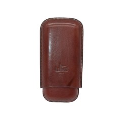 R.D. GÓMEZ: PURERA DE PIEL HECHA EN UBRIQUE PARA 3 PUROS