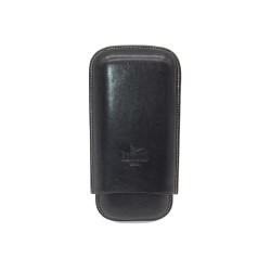 R.D. GÓMEZ: PURERA DE PIEL HECHA EN UBRIQUE PARA 3 PUROS