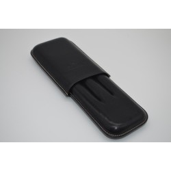 R.D. GÓMEZ: PURERA DE PIEL HECHA EN UBRIQUE PARA 3 PUROS