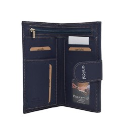 AMICHI: CARTERA MUJER GRANDE 18.5 CM. PIEL 261014