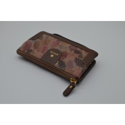 AMICHI: BOLSITO DE MANO PORTAMÓVIL PIEL 106005-TAUPE