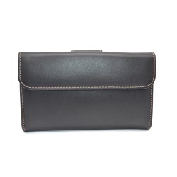 AMICHI: CARTERA MUJER PIEL HECHA EN UBRIQUE MEDIANA 16 CM. 260815