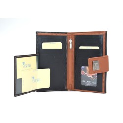 TITTO BLUNI DONNA: CARTERA MUJER PIEL HECHA EN UBRIQUE MEDIANA 16 CM. 260811