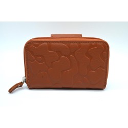 PAOLA DOMINGUIN: CARTERA MUJER PIEL HECHA EN UBRIQUE MEDIANA 14 CM. 109124