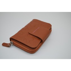 PAOLA DOMINGUIN: CARTERA MUJER PIEL HECHA EN UBRIQUE MEDIANA 14 CM. 109124