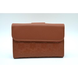 AMICHI: CARTERA MUJER PIEL HECHA EN UBRIQUE MEDIANA 14 CM. 111514