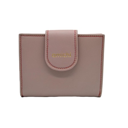 AMICHI: CARTERA MUJER PEQUEÑA 11.5 CM. PIEL 1059-BASIC