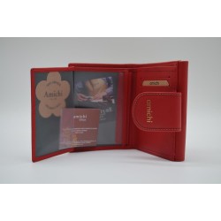 AMICHI: CARTERA MUJER PEQUEÑA 11.5 CM. PIEL 1059-BASIC