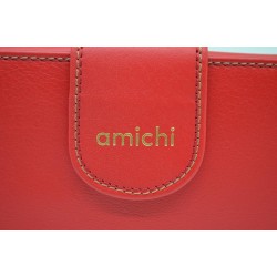 AMICHI: CARTERA MUJER PEQUEÑA 11.5 CM. PIEL 1059-BASIC
