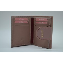AMICHI: CARTERA MUJER PEQUEÑA 11.5 CM. PIEL 1059-BASIC