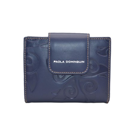 PAOLA DOMINGUIN: CARTERA MUJER PEQUEÑA 11.5 CM. PIEL 105921