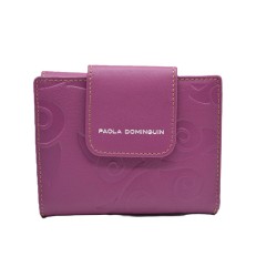 PAOLA DOMINGUIN: CARTERA MUJER PEQUEÑA 11.5 CM. PIEL 105921