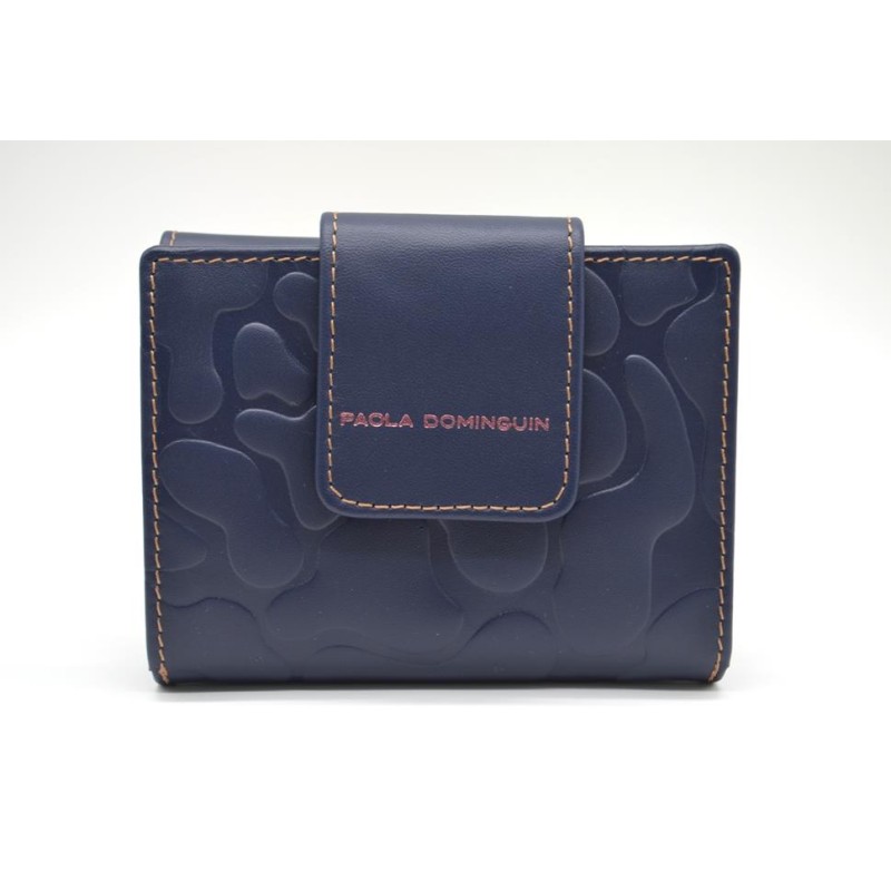 PAOLA DOMINGUIN: CARTERA MUJER PEQUEÑA 11.5 CM. PIEL 105924