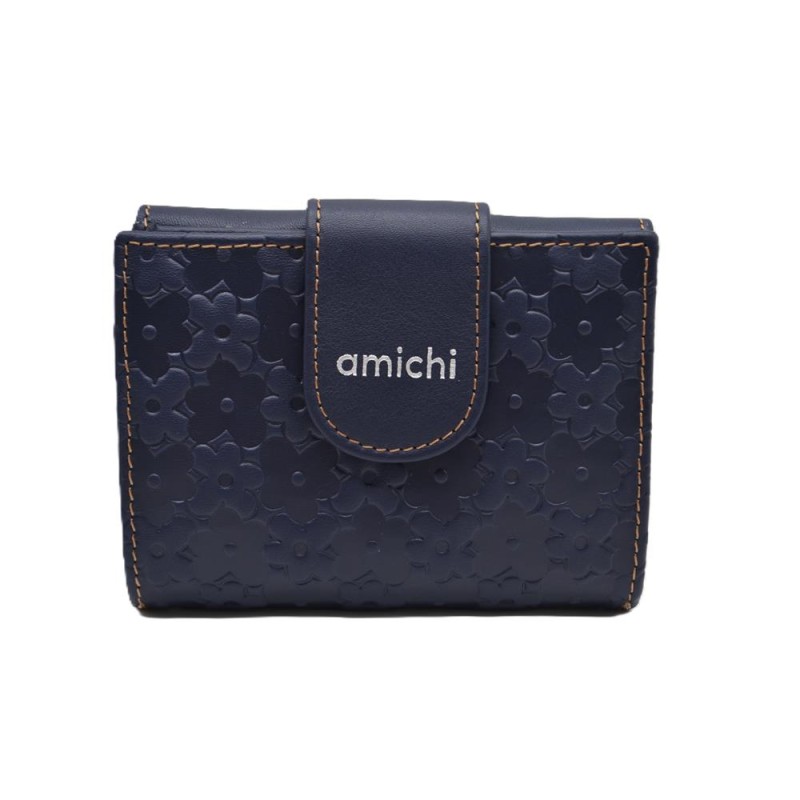 AMICHI: CARTERA MUJER PIEL PEQUEÑA 11.5 CM. 105914