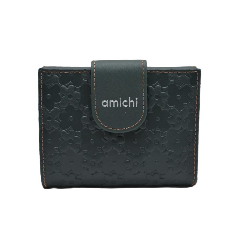 AMICHI: CARTERA MUJER PIEL PEQUEÑA 11.5 CM. 105914