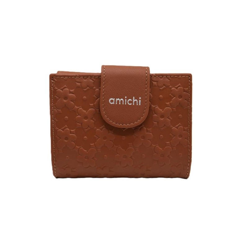 AMICHI: CARTERA MUJER PIEL PEQUEÑA 11.5 CM. 105914