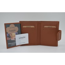 AMICHI: CARTERA MUJER PIEL PEQUEÑA 11.5 CM. 105914