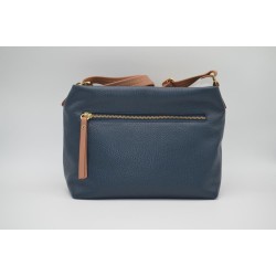 EL POTRO: BOLSO PEQUEÑO DE MUJER EN PIEL VACUNO 1512-OASIS-AZUL