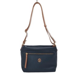 EL POTRO: BOLSO PEQUEÑO DE MUJER EN PIEL VACUNO 1512-OASIS-AZUL